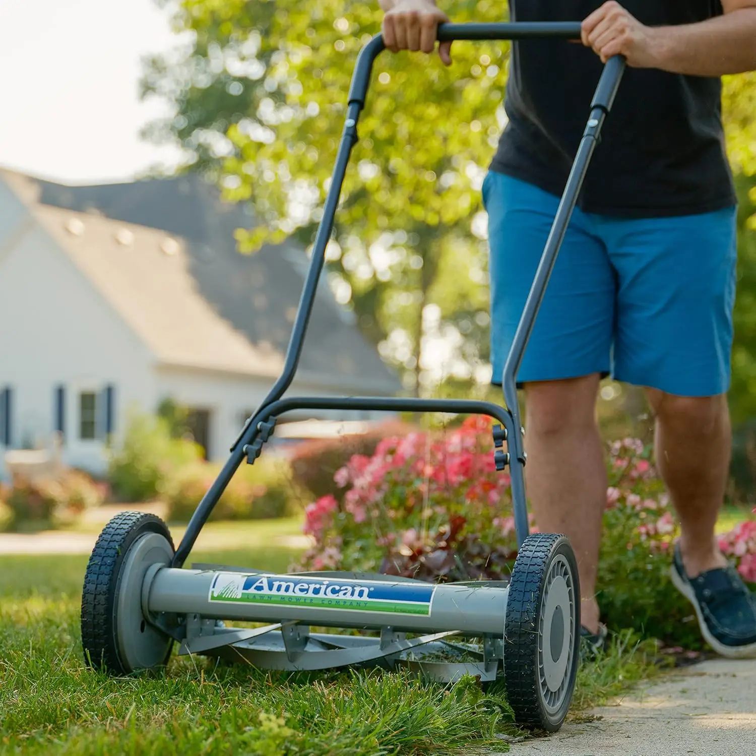 18-Zoll-Rasenmäher mit 5 Klingen