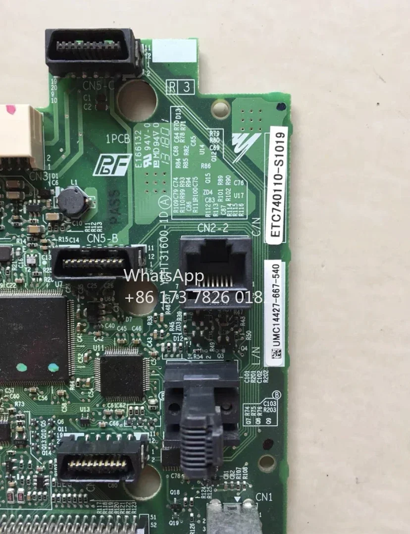 ETC 740110 -S1019 Usado YASKAWA Inversor A1000 Tablero Principal de CPU Control Tablero Terminal IO