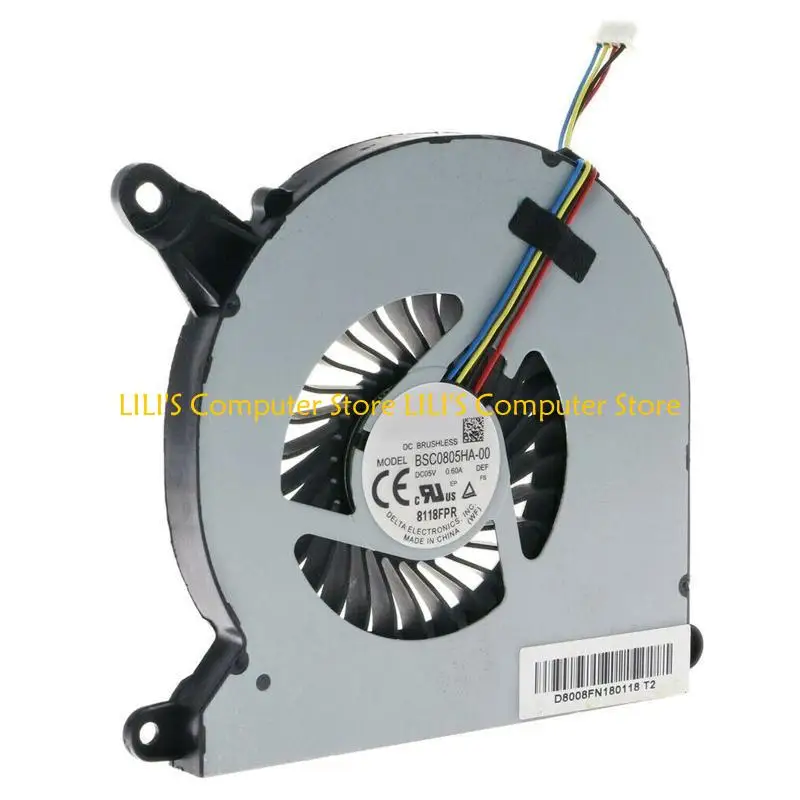 

A52B USB-кулер для процессора, вентилятор постоянного тока 5 В, 0,6 А, радиатор для ноутбука NUC8I7BEH NUC8