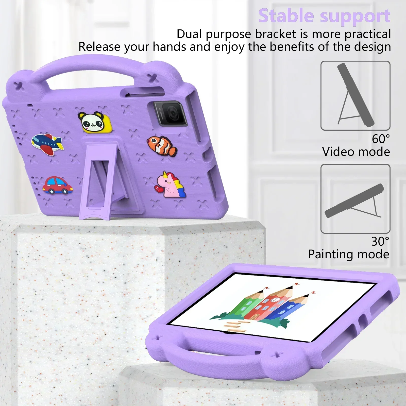 EVA Case for Blackview Tab 11 SE WIFI 10.36 inch 2021 2023 Tab 80 90 10.1 60 8.7 Kids Shockproof Tablet Cover for Oscal Pad 15