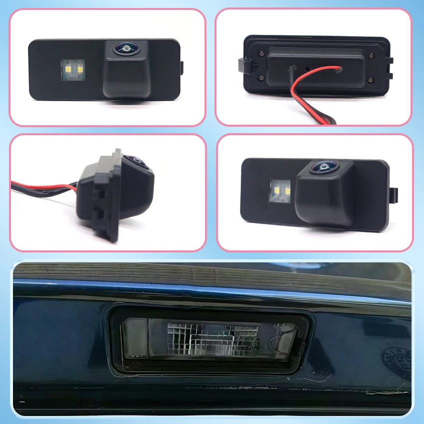 HD CCD 170°Fisheye Rear View Camera For Seat Altea 4 XL Freetrack Stationwagon 2007~2015 Car Vehicle Reverse Parking Accessories - view 3