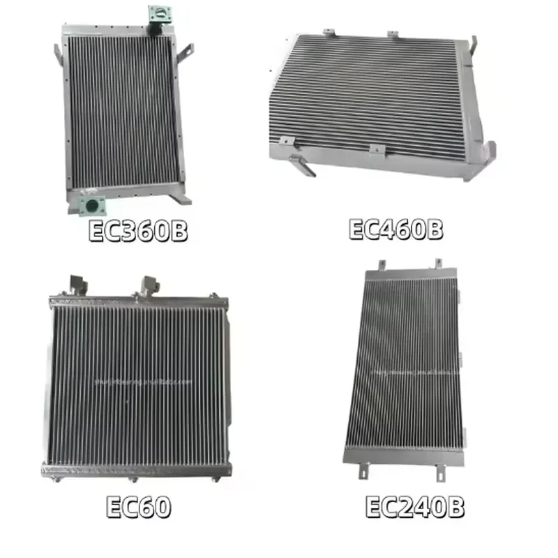 2070371641 Excavator Aluminum Hydraulic Oil Cooler Radiator for