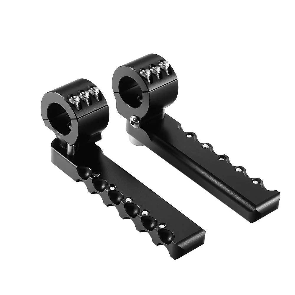 

For BMW R1300GS Footpegs Aluminum Front Foot Pegs Pedals Rests R1300GS Footrest for 25mm anti-collision rods Motorcycle Parts