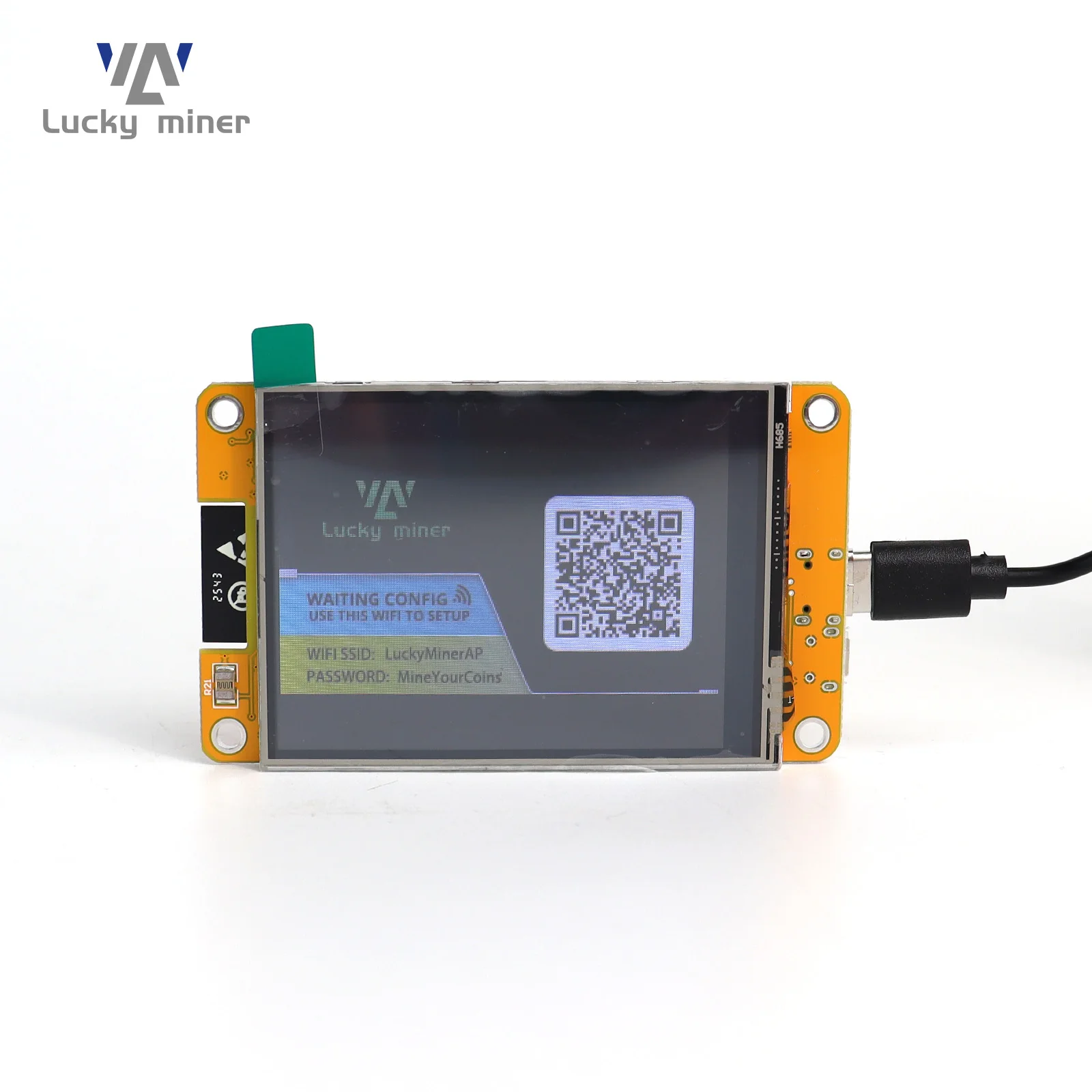 Lucky Miner LV04 Solo Bitcoin Miner 1000KH/s Blockchain Lottery Mining Machine for Cryptocurrency