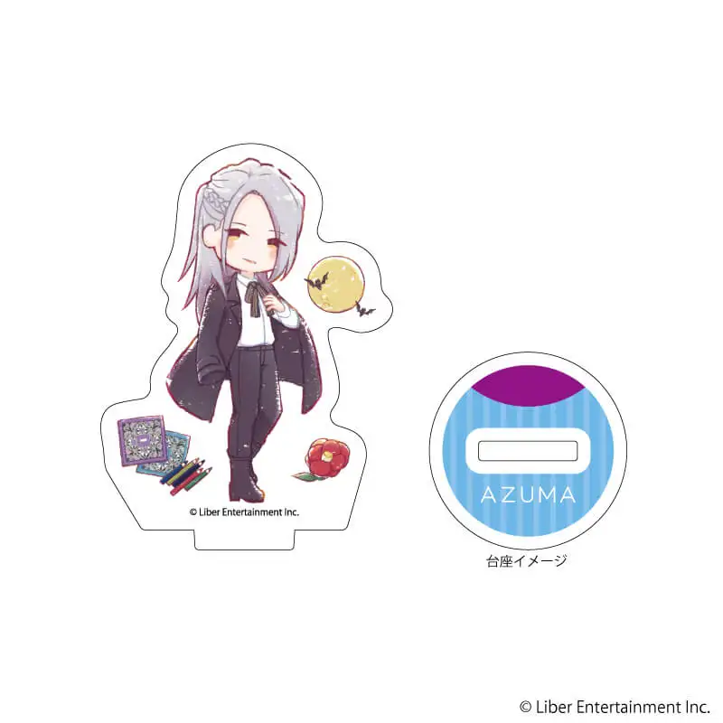 10CM Game A3! Act! Addict! Actors! Q-style Detective Style Acrylic Stand Model Plate Keychains Desktop Ornament Fans Gifts