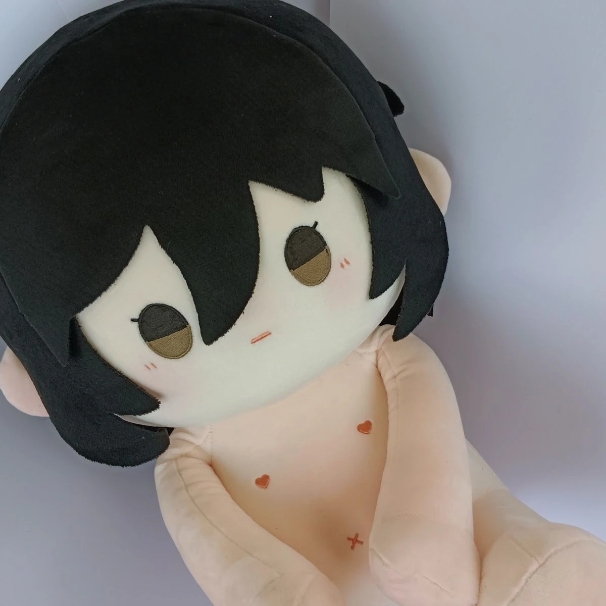 

Anime Attack On Titan ambitus Mikasa·Ackerman colleagues 40cm cotton doll cute Q version delicacy quadratic element gift