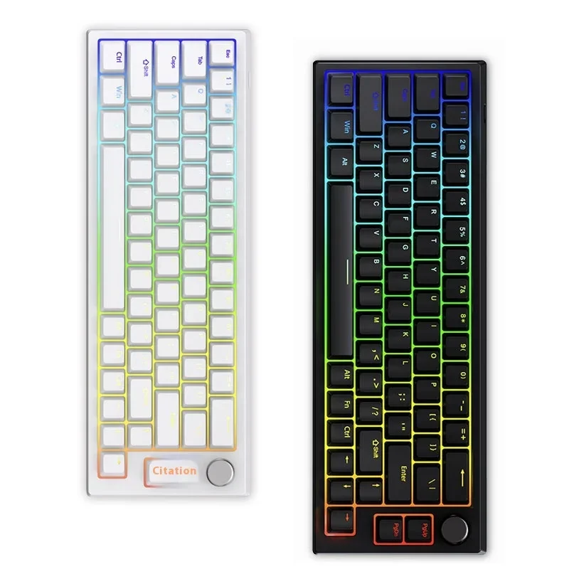 Latenpow-Looting66 Teclado Interruptor Magnético, RGB, 8K, Botão Multifuncional, Gatilho Rápido, Dinâmico, Jogos Sem Fio, Valorant