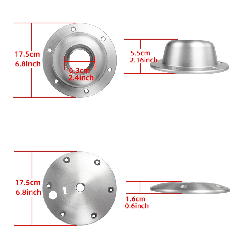 Pernas de mesa removíveis de altura ajustável em liga de alumínio RV