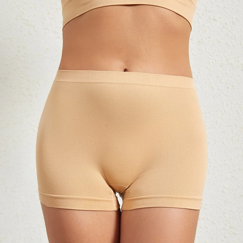 3Pcs/Set Boyshort Seamless Panties Women Low Rise Sports Underwear Comfort Breathable Lingerie Female Intimate S-5XL Pants