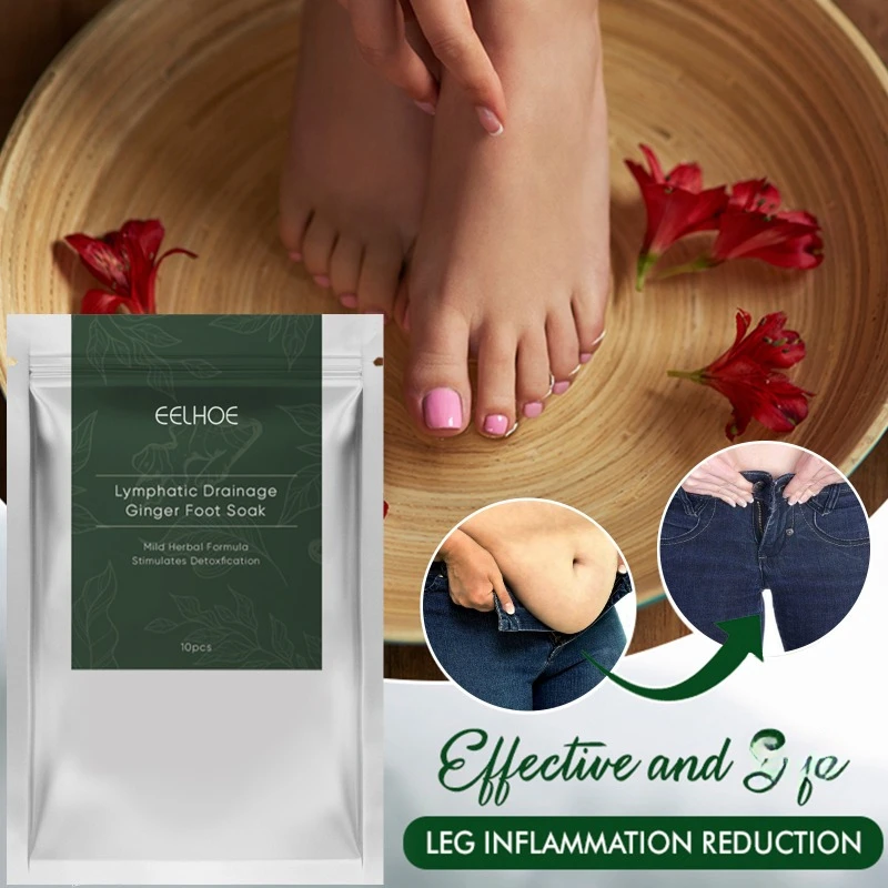 Herbal Slimming Foot Bath sweat Body Shaping Firming Thigh Muscle thin Leg Belly Remove dampness Lymphatic Drainage Feet Soak