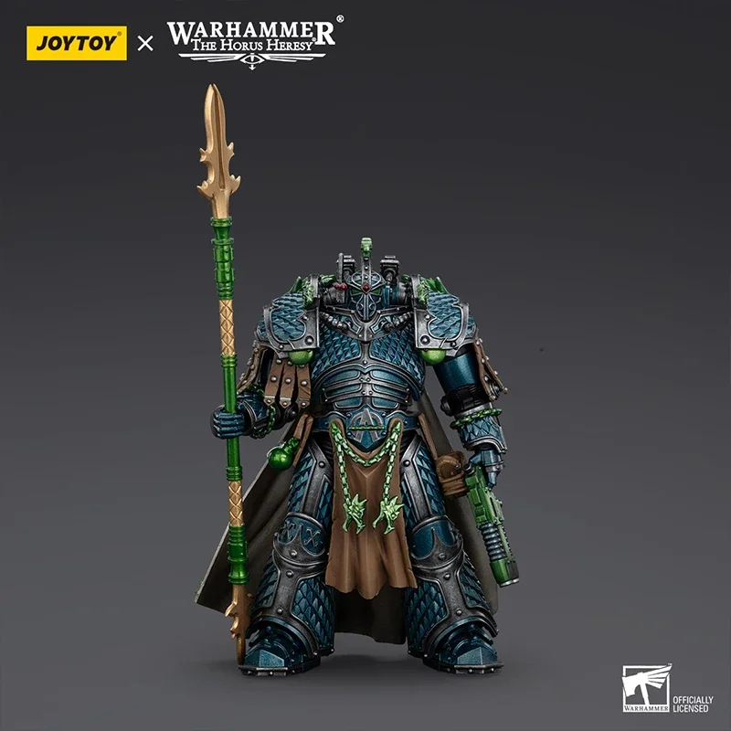 [Em estoque] JOYTOY Warhammer The Horus Heresy Aipha Legion Alpharius Figura de ação Anime Estatueta conjunta modelo móvel brinquedos presente