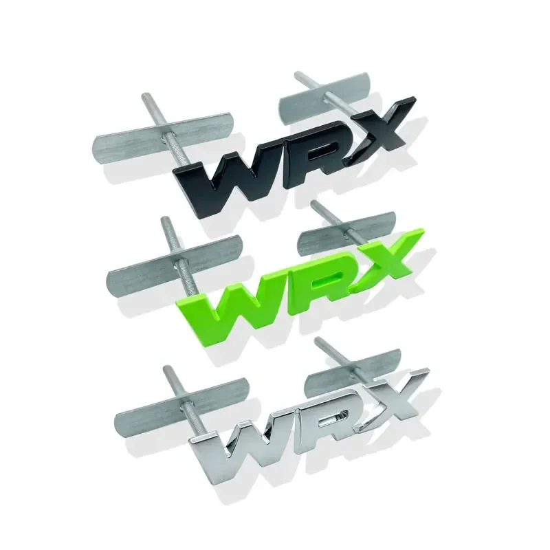 3D Metal Car Front Grille Emblem Auto Body Rear Trunk Badge Sticker for Subaru WRX XV STI Outback Legacy Forester Impreza