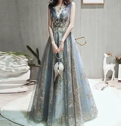 Long Party Dresses For Prom Wedding Party Dress Women Elegant Luxury Evening Ball Gowns Formal Gala Special Event Cocktail Dress