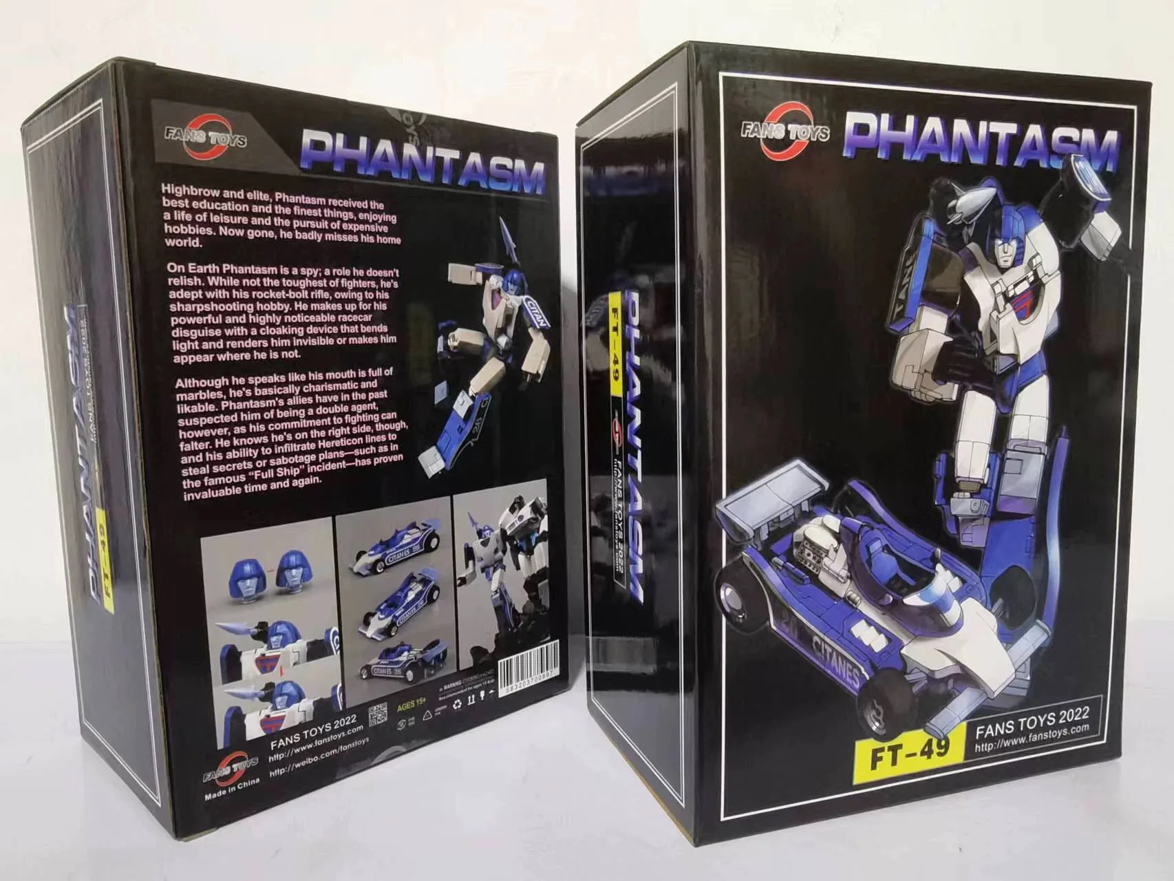

В наличии НОВАЯ трансформация, оригинальная фигурка FansToys FT-49 FT49 Mirage PHANTASM Mp Ratio, игрушка-робот с коробкой