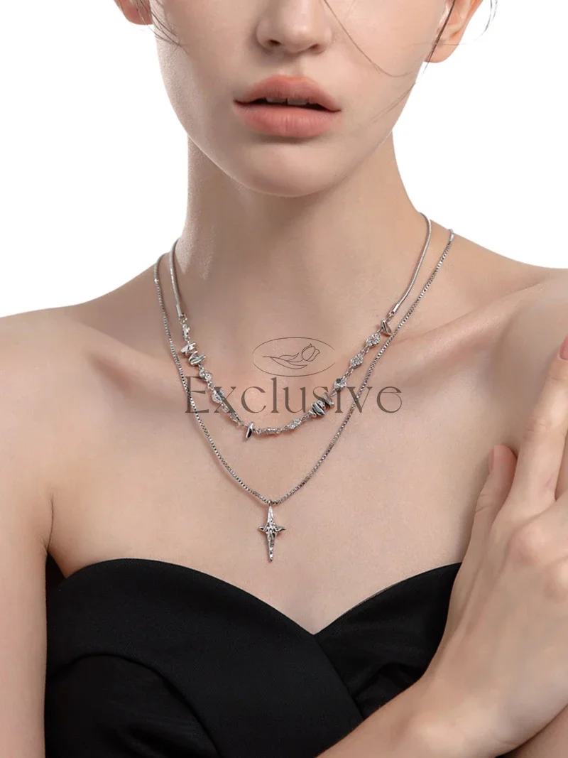 Lava Starlight Necklace Sweater Chain Simple Sweater Chain