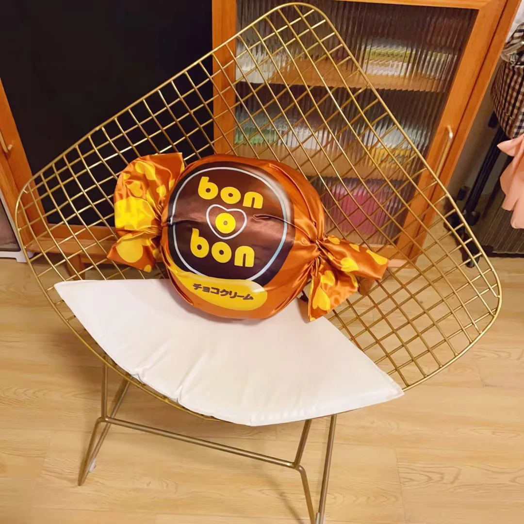 Zu 1pc emulational doces doces brinquedo de pelúcia bonito chocolate caramelo sabor macio travesseiro kawaii decoração do quarto para menina menino crianças