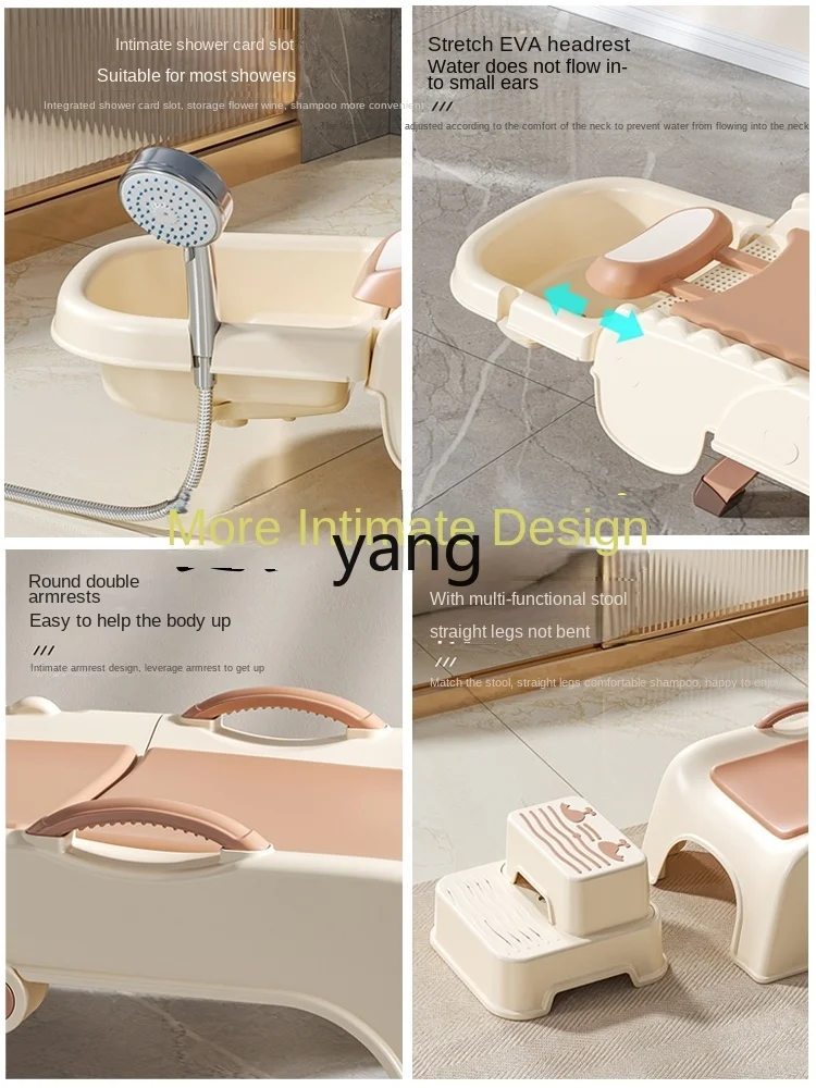 Lavar o cabelo das crianças CX, Baby Head Washing Stool, Produto fantástico, Cama dobrável