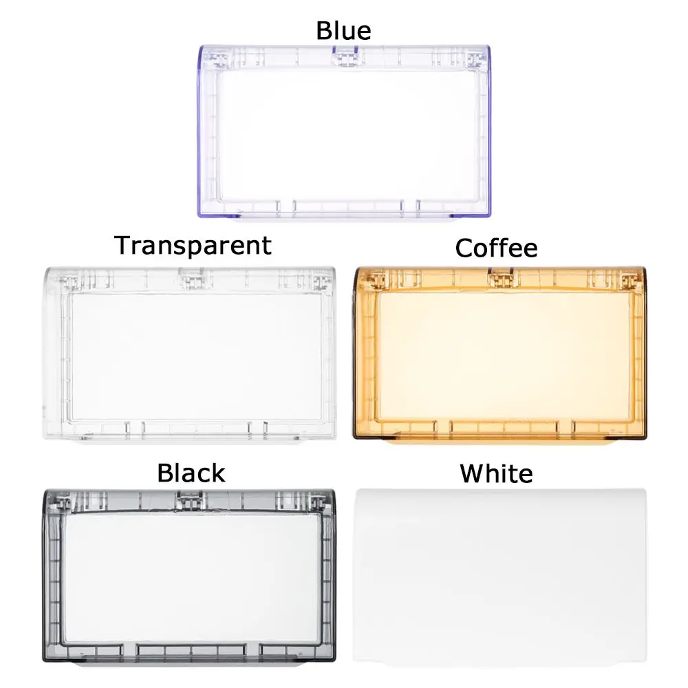 High Quality Power Outlet Waterproof Heightened 86 type Double Sockets Electric Plug Cover  Protector Switch protection box