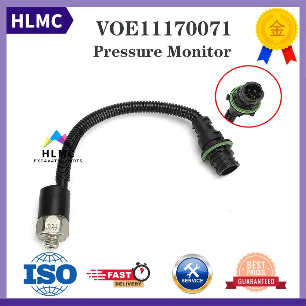 EC200 EC210 EC240 EC290 Loaders Pressure Monitor Sensor VOE11170071 11170072 Oil Pressure sensor