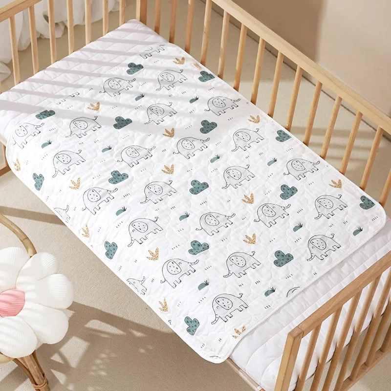 Insular Waterproof Baby Diaper Changing Mat Foldable Soft Cotton Travel Nappy Change Portable Baby Care Front Play Pad Baby Care