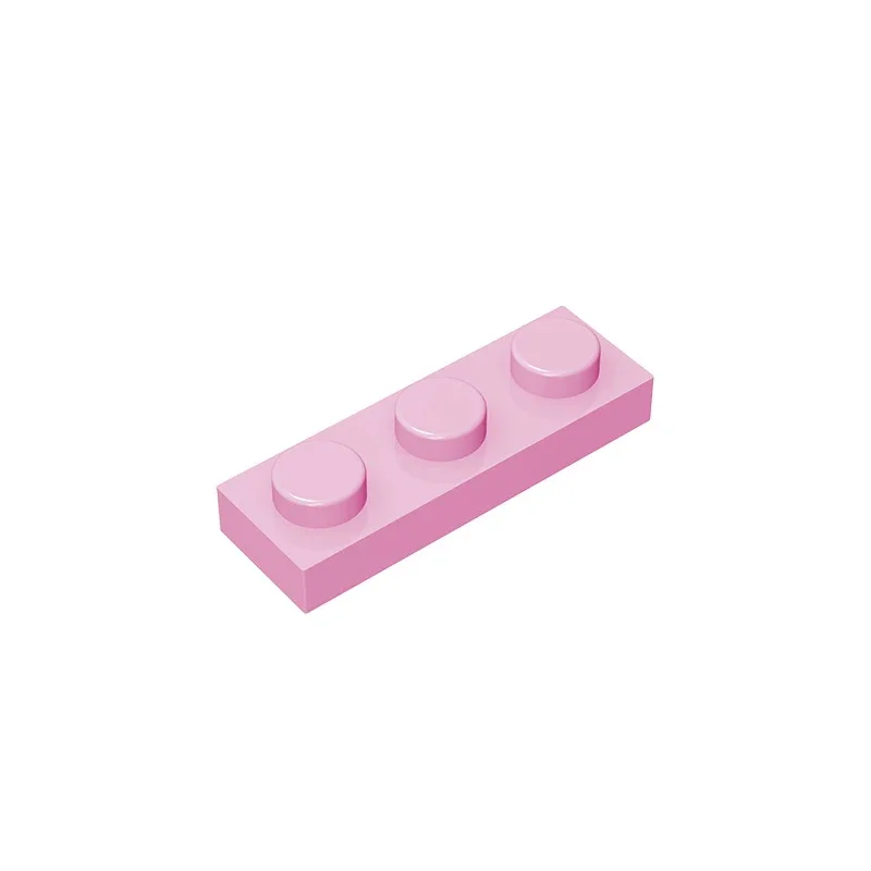 Gobricks GDS-503 Platte 1 x 3, kompatibel mit Lego 3623 Teilen, DIY-Baustein für Kinder, Partikelplatte zum Selbermachen