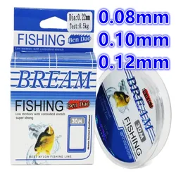 Linea di pesca sul ghiaccio invernale Fluorocarbon Super Durable Fishing Line Tackle accessori per la pesca