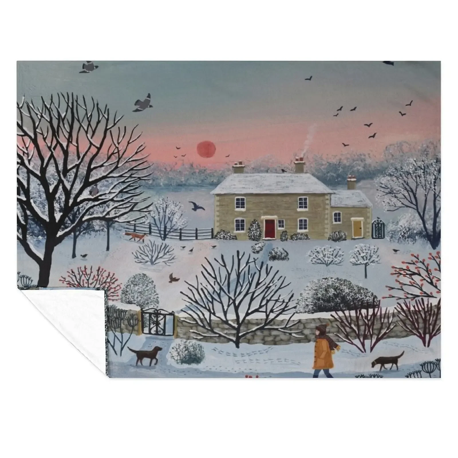 

Nearly Home Throw Blanket Soft Beds christmas decoration Custom Personalized Gift Blankets
