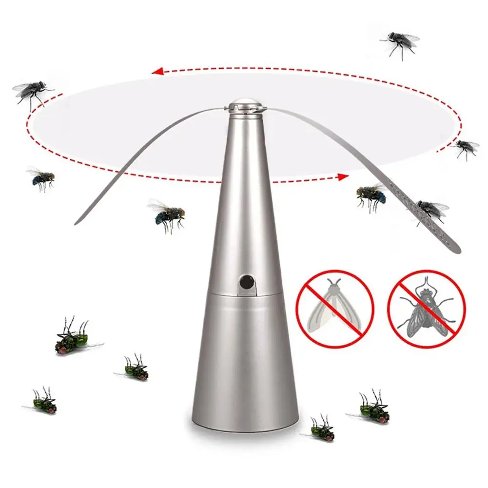 Ventilador repelente de mosquitos automático, ventilador alimentado por USB para el hogar, ventiladores de mesa de pícnic al aire libre, velocidades ajustables, repelente de moscas duradero