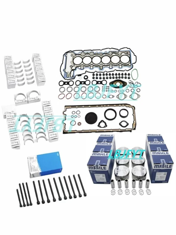 Engine Overhaul Repair Kit 10.7:1 For BMW 128i 330i E90 E60 E81 E83 E84 E89 730i