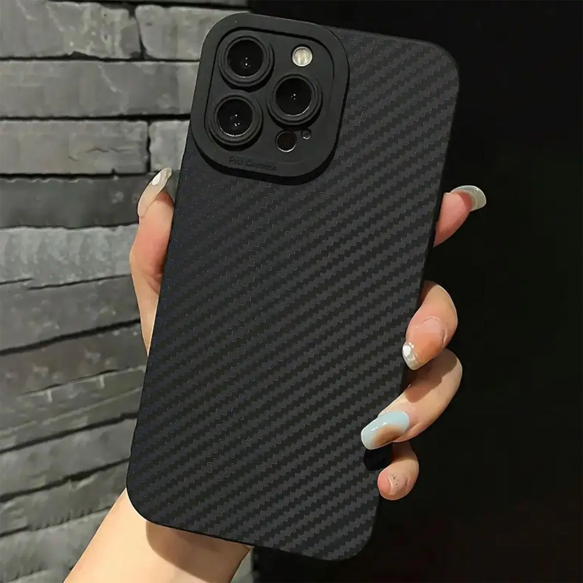 

Black pattern design phone case for iPhone 17 16 15 14 13 12 11 Pro/ Max/Plus shock-proof rear cover anti-fingerprint