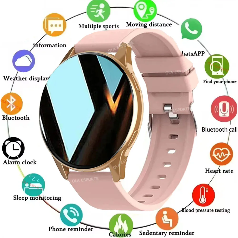 

New Bluetooth Call Smart Watch 6 GPS Heart Rate Blood Pressure Monitoring Smartwatches Waterproof Men Smartwatch for Android IOS