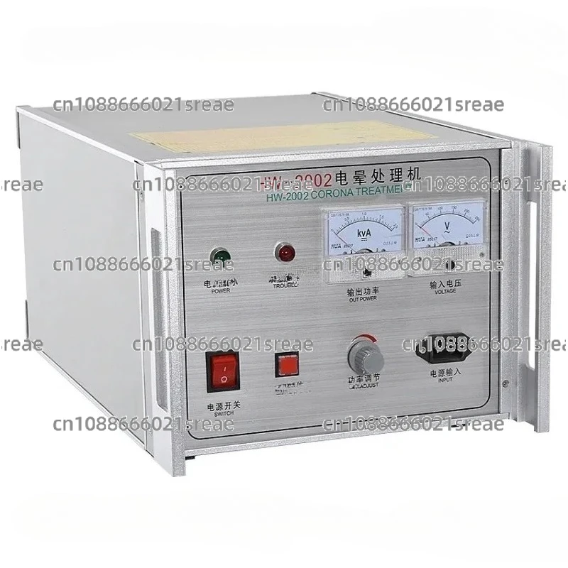 

Машина для обработки коронирования поверхности HW-2002 для полипропиленовой полиэтиленовой пленки PS, выходная частота 8-25 кГц, непрерывная регулируемая скорость 30-80 м/мин.