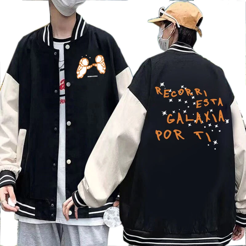 

Fashion Vintage Singer Ivan Cornejo Baseballs Jackets Men Women Long Sleeve Coats Cute Ivan Cornejo Mirada Tour Baseball Uniform