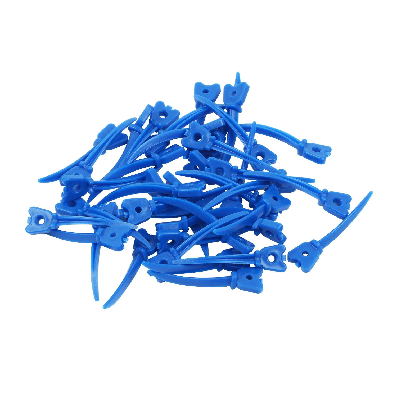 40pcs/Box Dental Tulwar Wedges Refill Wedge For Sectional Matrix System Disposable Plastic Wedges With Hole S/M/L - view 4