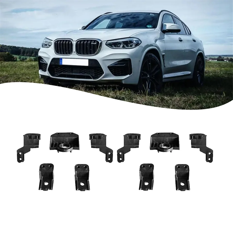 新品！ G01 X3 おまけ付き⭐︎ 1Pair L+R Front Headlight Repair Bracket Kits 63117931711 for BMW