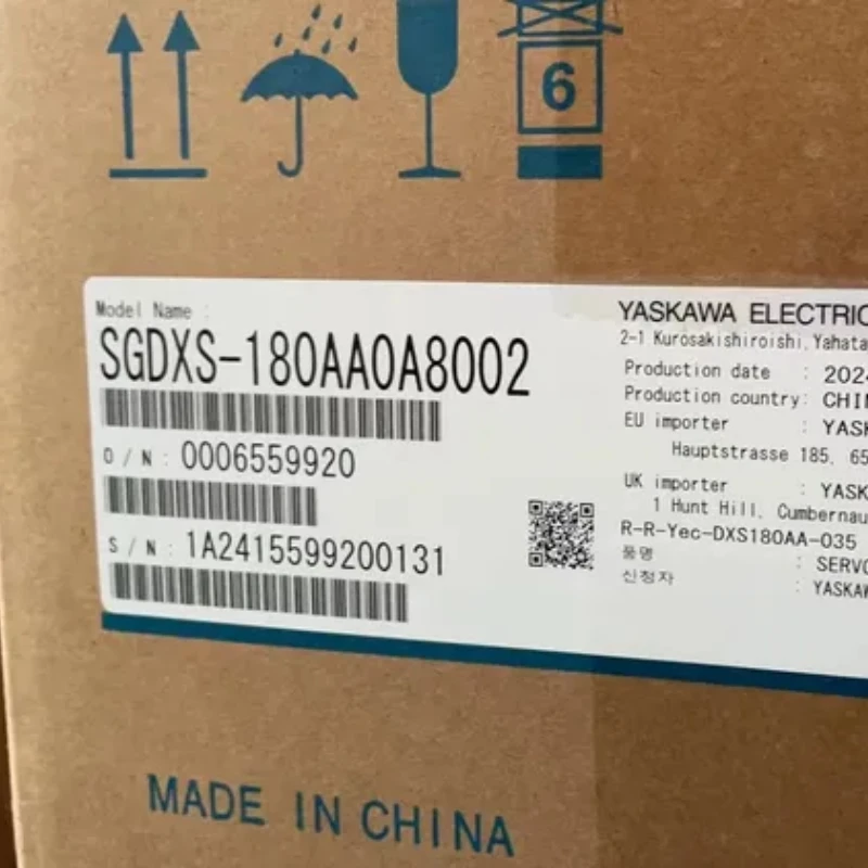 

Новый сервопривод Yaskawa SGDXS-180AA0A8002, гарантия 1 год на складе