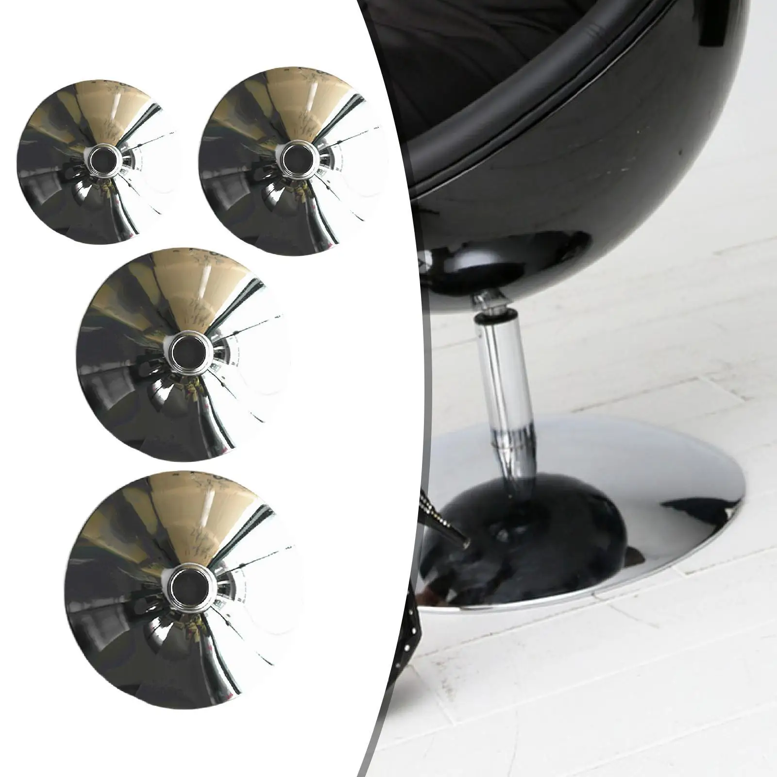 Bar Stool Base Chair Base Round Replacement for Swivel Dining Office Salon Chairs