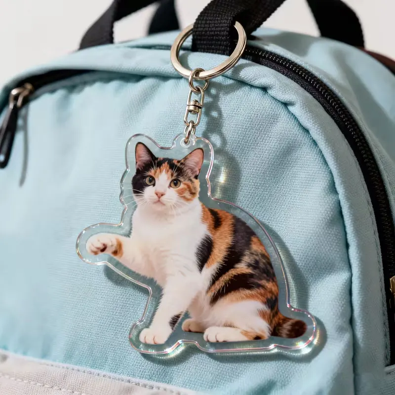 Llavero Plano 2D - un Regalo Conmemorativo Único para tu Querido Perro, un Recuerdo Precioso para tu Mascota Favorita - un Regalo Fotográfico Personalizado para Dueños de Mascotas que Han Perdido una Mascota o Están en Duelo, Plano 2D ￼ ￼ ￼ ￼