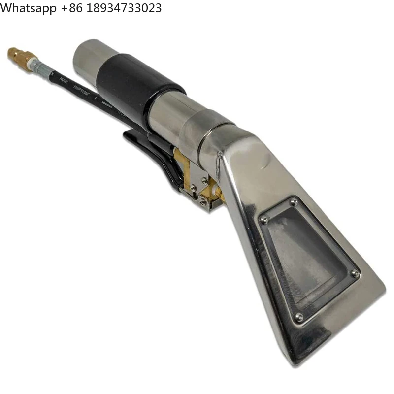 Portable Upholstery Extractor Cleaning Furniture Hand Tool Stainless Steel Carpet Cleaning Wand With Viewing Window