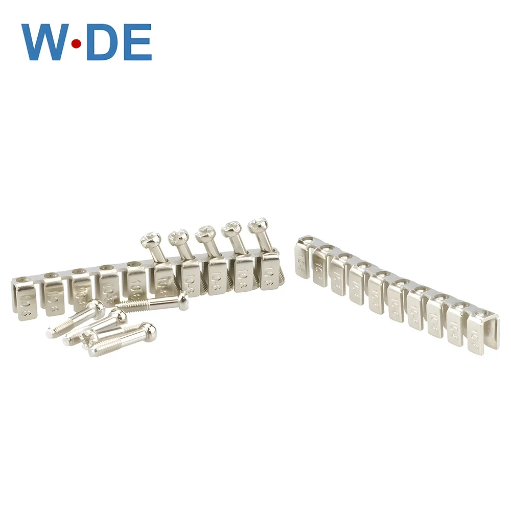 FBI 10-6 Fixed Bridge UK Type Terminal Block Accessories For UK2.5B UK5N UDK-4 UK5-TWIN UKKB5 UKK5 DIN Rail Terminal Blocks