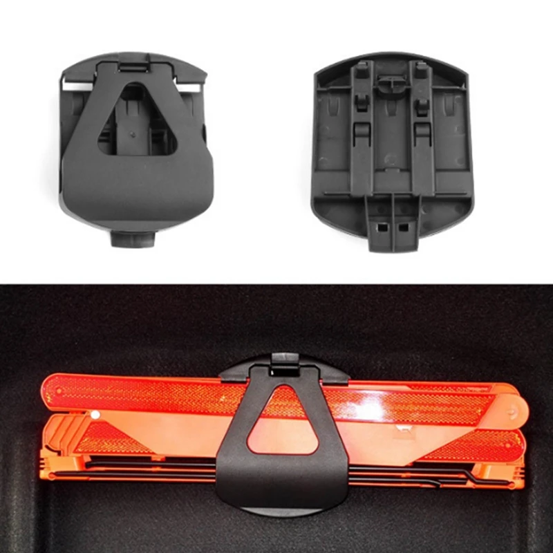 A44F-Fissaggio staffa di emergenza per bagagliaio di un'auto 2048904212   Per Mercedes Benz W218 W212 W204 Supporto per segnaletica triangolare di avvertimento