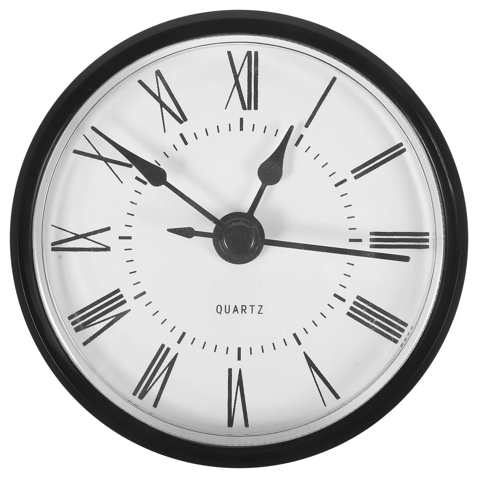 

Vintage Quartz Clock 70 Mm Insert Parts Plating Miniature Clocks for Collectors