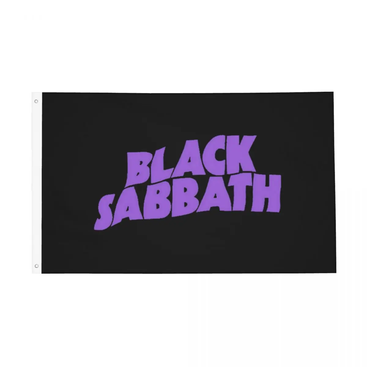 Black Sabbathe Music Flag Double Sided Indoor Outdoor Banner Rock 2 Grommets Home Room Dorm Wall Decor