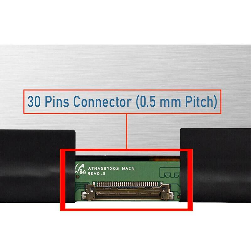 Imagem -04 - Painel de Tela Lcd Portátil para Asus Vivobook Pro 15 M3500qc Ips Oled Display Led 156 Atna56yx03 30 Pinos Atna56yx030