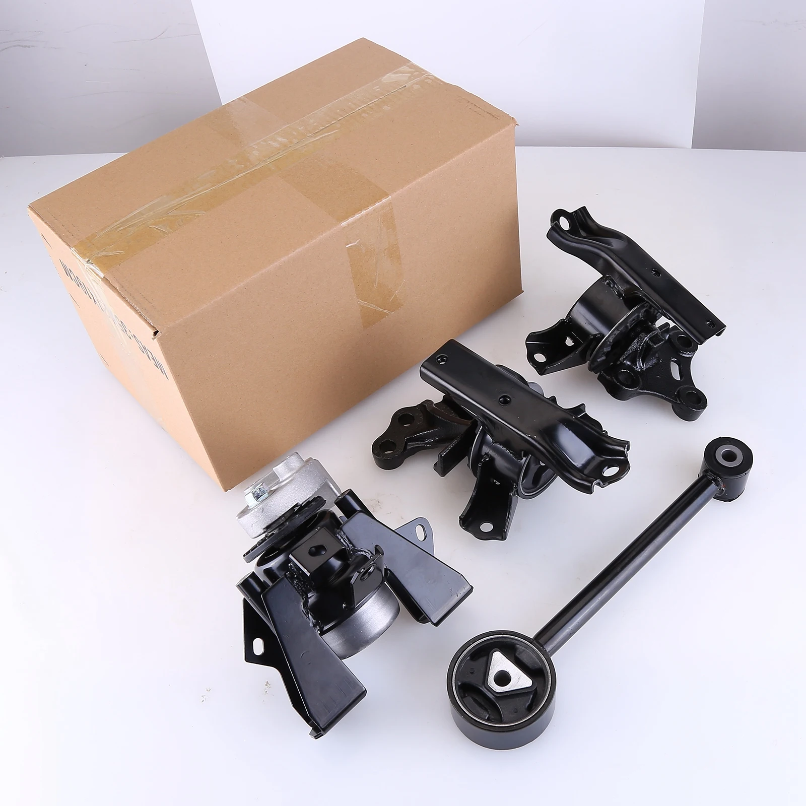 4PCS Engine Motor and Transmission Mount Set, Compatible with 2014-2022 Mitsubishi Mirage and Mirage G4 1.2L, Part Numbers: MK23