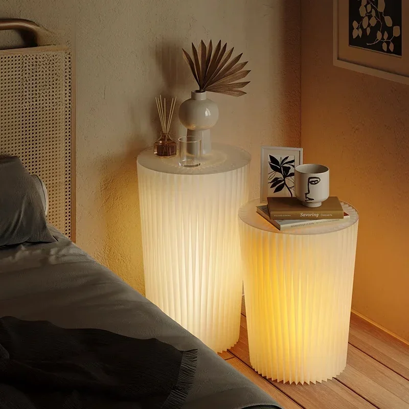 Cylinder Display Cabinet Shelf Figure Lighting Display Shelf Cabinet Ornament Commercial Display Visualizer