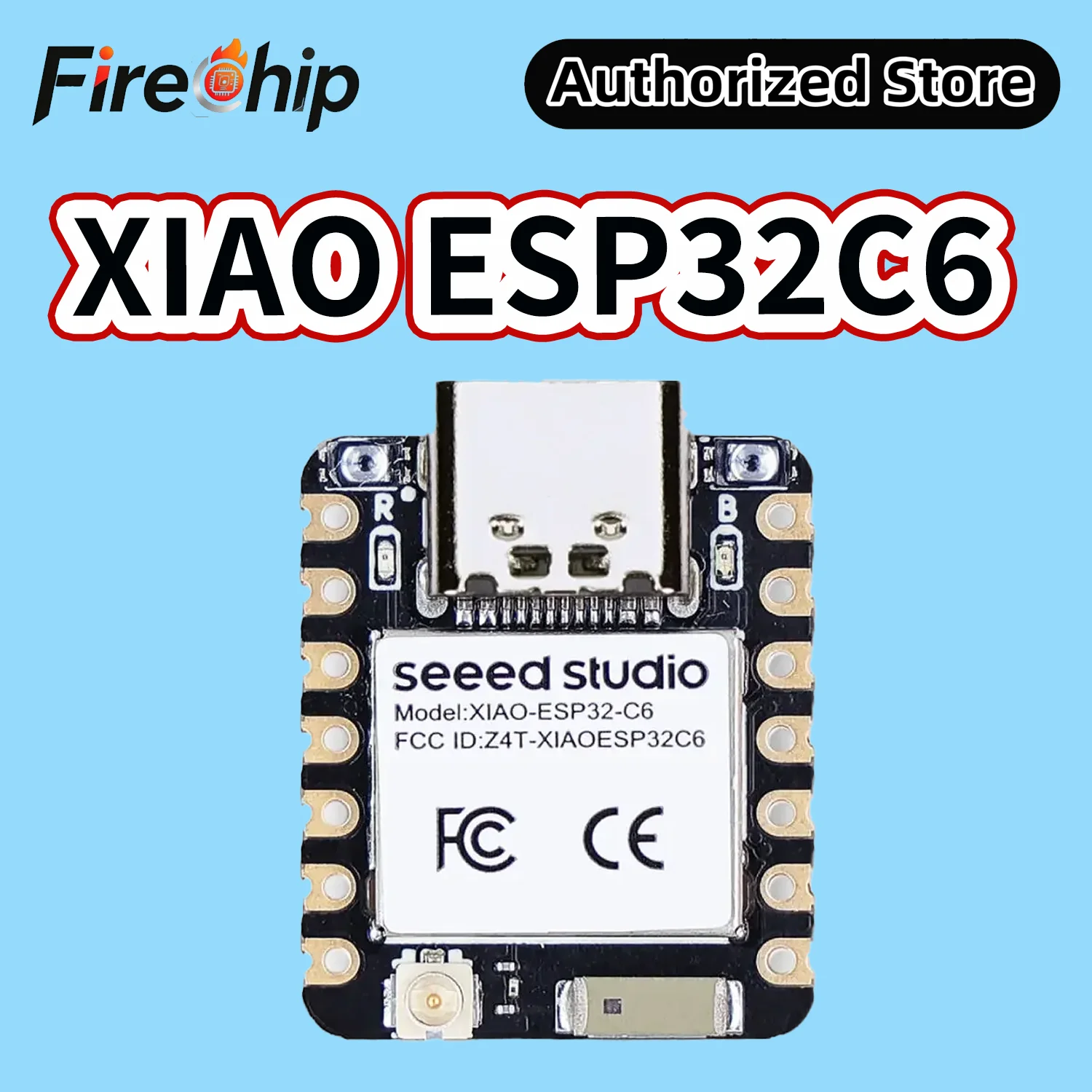 FireChip XIAO ESP32C6 For Smart Home Applications With 2.4GHz Wi-Fi 6, BLE 5.0, Zigbee, and Thread