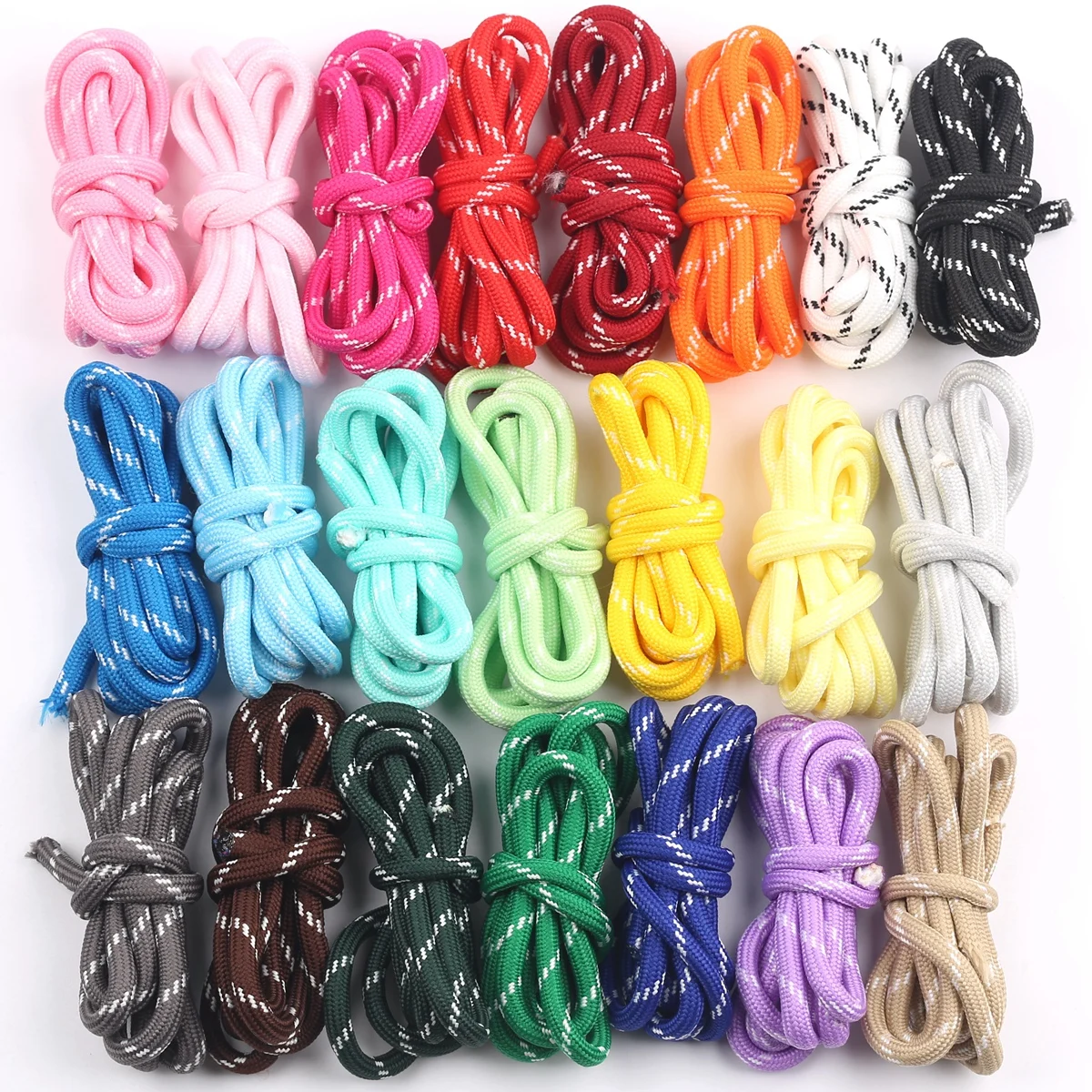 22 Color Per Set 5mm Parachute Ropes For Jewelry Making DIY Handmade Keychain Bag Chain Beading String Phone Chain Accessories