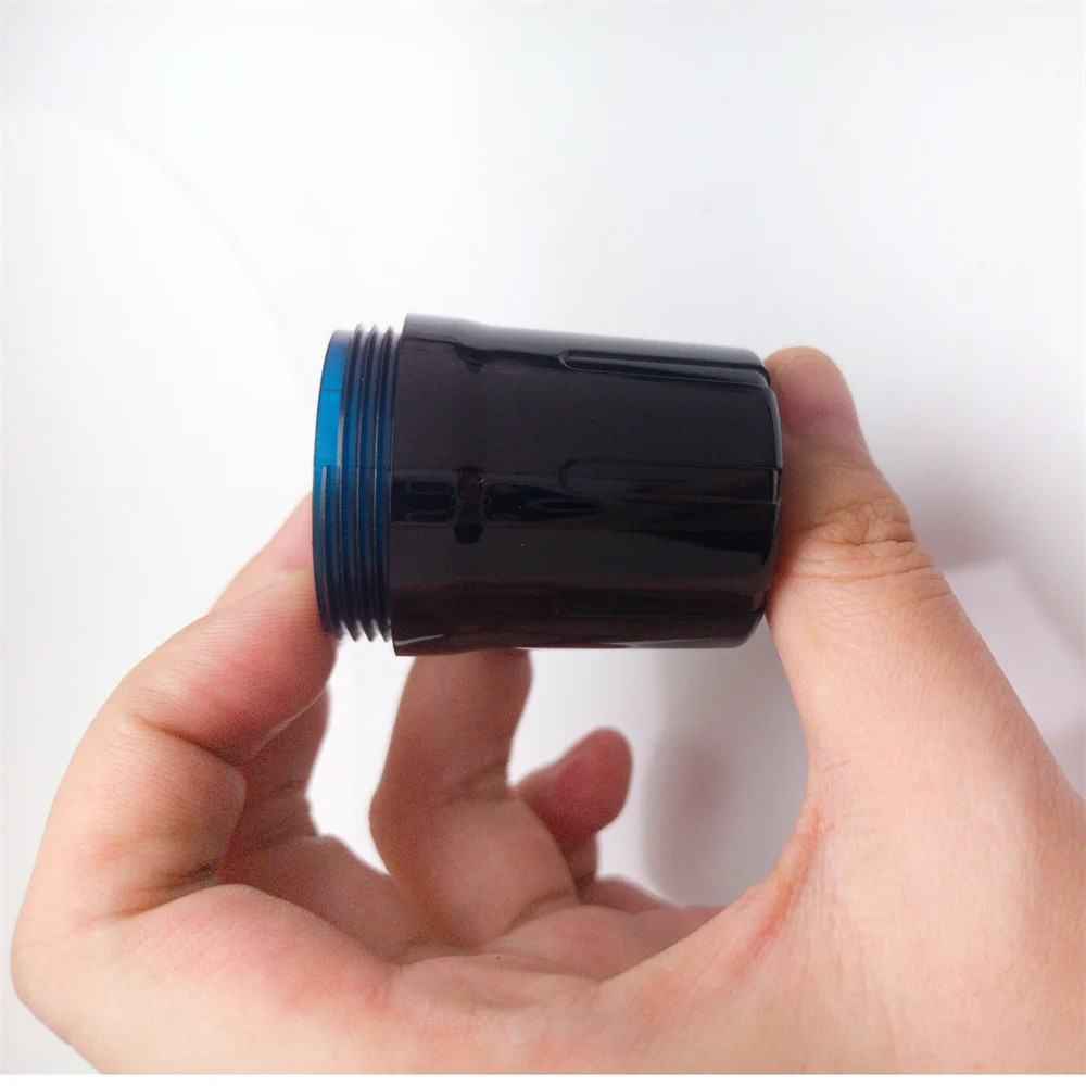 Black Wireless Microphone Tail Cap Bottom Battery Back Cover Microphone Accessories