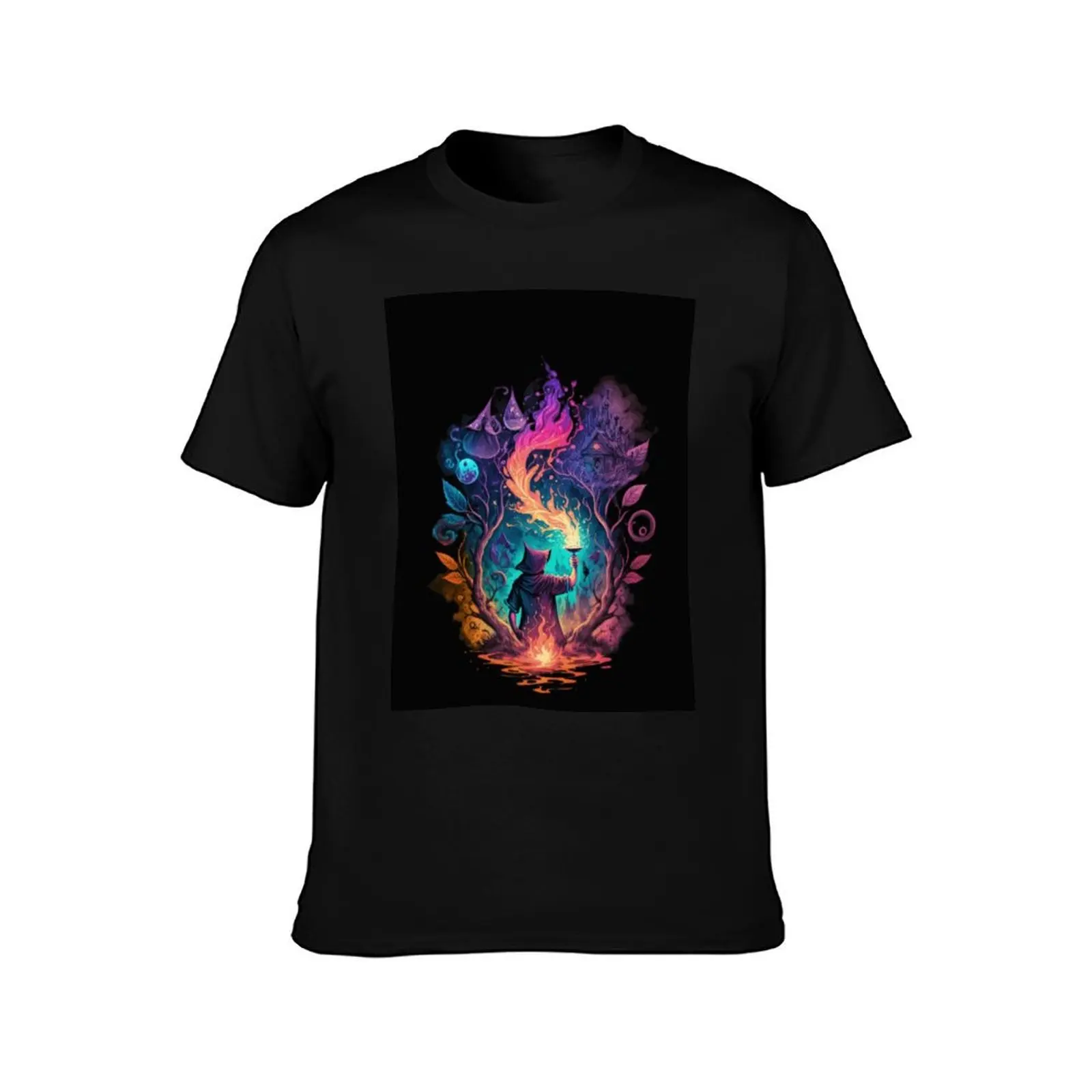 Mage: The Wizard Sorcerer Spell Enchantment Design T-Shirt Performance Dry Fit T-Shirt